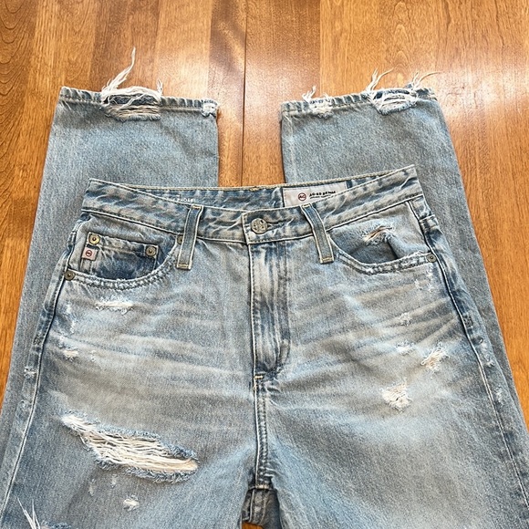 9. AG Womens Distressed Jeans Phoebe vintage Size 25 - Picture 3 of 9
